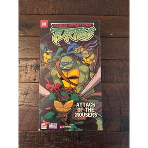 TMNT Attack of the Mousers VHS 2003 Teenage Mutant Ninja Turtles 4Kids Fox Box